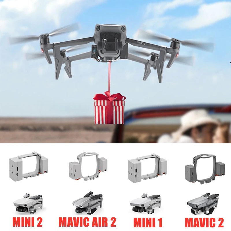 Drone Tablet Mount - Sistem Airdrop untuk DJI Mavic Pro/2/3/AIR