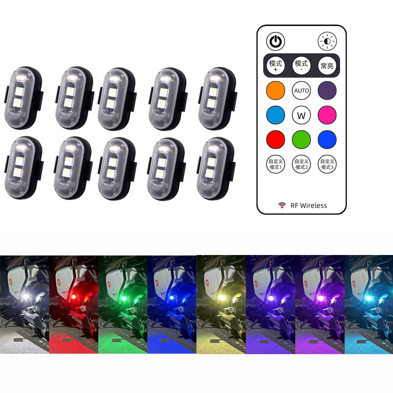 Drone Strobe Light - Lampu strobo Drone LED nirkabel 10x